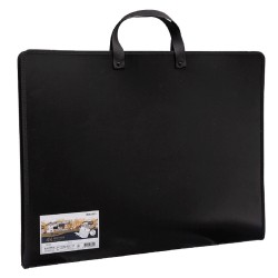 Servieta Pp Pentru Portofoliu Pictura 590x460x35mm Neagra Deli