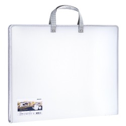 Servieta Pp Pentru Portofoliu Pictura 440x350x35mm Alba Deli
