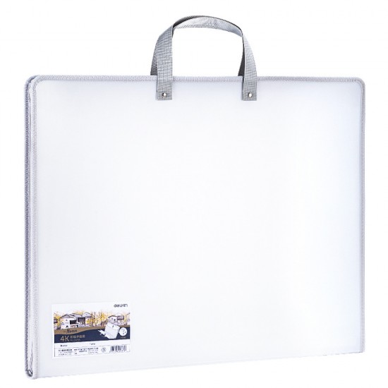 Servieta Pp Pentru Portofoliu Pictura 440x350x35mm Alba Deli