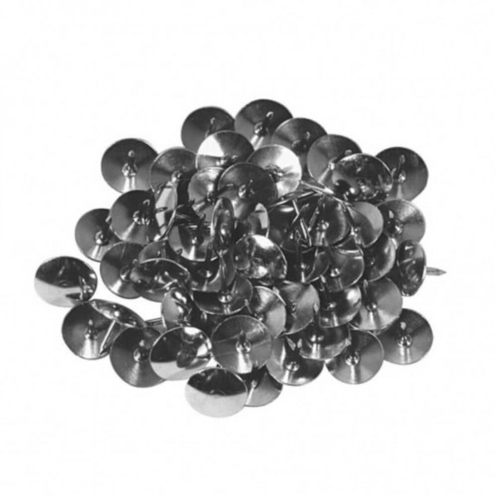 Pioneze din Metal Deli, 100 Buc/Set, Pioneze, Pioneze Metal, Pioneze Deli Metal, Set de Pioneze, Set de Pioneze Metal, Set de Pioneze Deli, Pioneze pentru Birou, Pioneze Birou, Pioneze Decorative