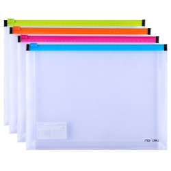 Mapa Protectie Zip A5 Cu Burduf Deli