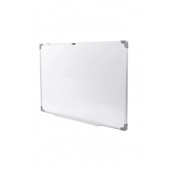 Tabla alba magnetica cu rama din aluminiu,  45 x  60 cm, Optima