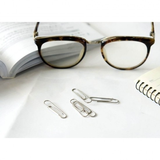 Agrafe Metalice Deli, 33 mm, 100 Buc/Cutie, Set Agrafe de Metal, Set Agrafe Metal, Set Agrafe Birou, Set Agrafe de Birou, Set Agrafe pentru Birou, Set Agrafe Hartii, Set Agrafe pentru Hartii, Set Agrafe de Hartie, Set Agrafe Metal 33 mm