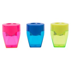 Ascutitoare Plastic Dubla Cu Container Deli