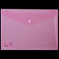 MAPA PLASTIC CU BUTON A4 ROSIE DELI