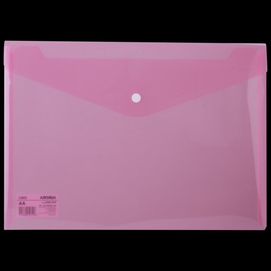 MAPA PLASTIC CU BUTON A4 ROSIE DELI