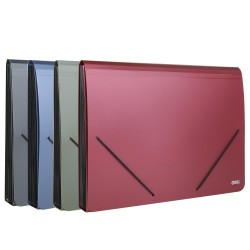 MAPA PLASTIC CU ELASTIC 12 SEPARATOARE DELI