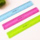 Rigla Flexibila Deli, 20 cm, Mov, Rigla Colorata Flexibila, Rigla Colorata Transparenta Flexibila, Rigla Transparenta Colorata, Rigla 20 cm, Rigla Medie, Rigla pentru Scoala, Rigla Scoala, Rigle Colorate Transparente Flexibile