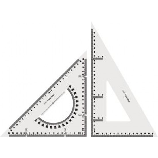 SET 2 ECHERE 28CM TRANSPARENTE DELI