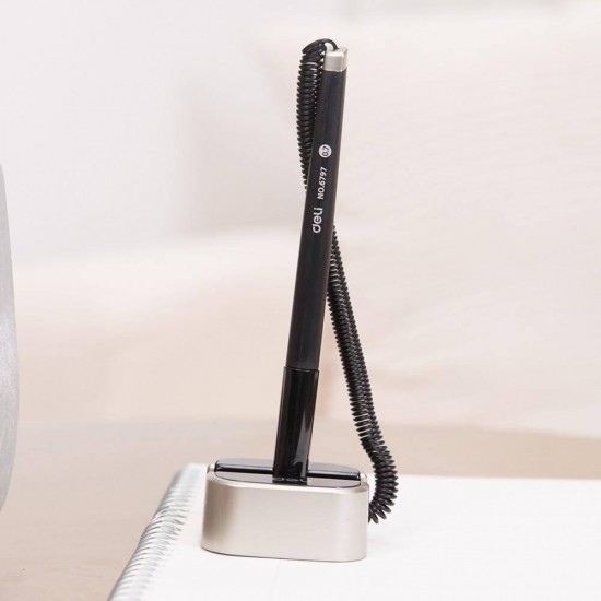 Pix cu Suport si Snur Deli, 0.7 mm, Negru, Pix cu Suport Adeziv si Snur Negru, Pix cu Suport Adeziv si Cablu Negru, Pix cu Suport si Cablu Negru, Pix Negru cu Suport Adeziv si Snur, Pix Negru cu Suport si Snur, Pix Negru cu Suport si Cablu