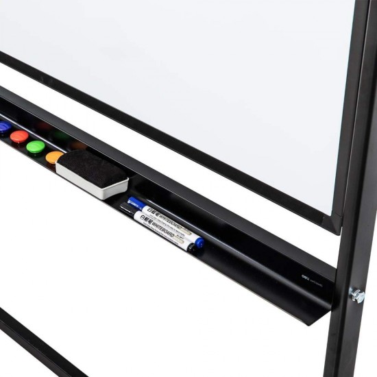 Tabla Magnetica Mobila Deli, 90x120 cm, Table Magnetice, Tabla Whiteboard, Whiteboard Magnetic, Tabla Rescriere, Tabla Suprafata Magnetica, Tabla Scriere, Tabla Markere Lavabile, Tabla pentru Markere, Tabla Markere, Tabla Magnetica Alba