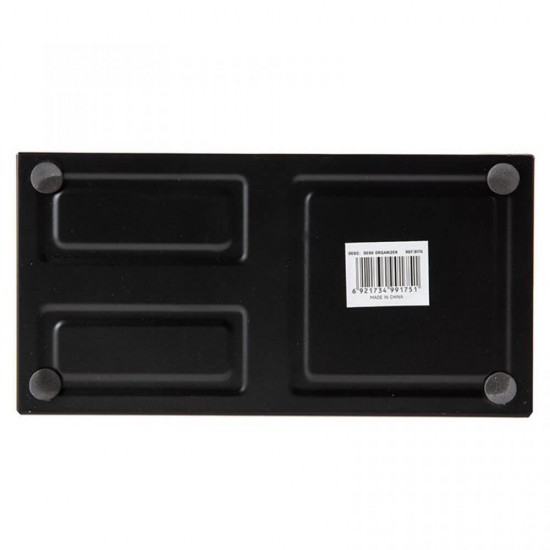 Suport Birou Deli, 3 Compartimente, Plasa Metalica, Negru, Suport Birou cu Trei Compartimente, Suport Birou cu 3 Compartimente, Suport Birou din Plasa Metalica, Suport Birou Negru, Suport Accesorii Birou, Suport Pixuri, Suport pentru Pixuri si Creioane