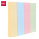 Notite Adezive Deli Stick Up, 4x19x76 mm, Culori Pastel, 400 File, Index Hartie cu Adeziv, Evidentiatoare pentru Carti si Caiete, Sticky Indexuri, Evidentiatoare Adezive de Pagina, Indecsi Autoadezivi