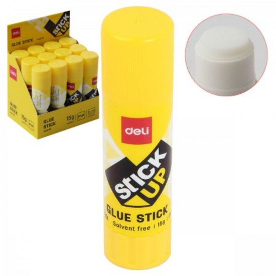 Lipici Deli Stick 15 g, Lipici Lavabil, Lipici Stick, Lipici Stick cu Uscare Rapida, Lipici pentru Uz Scolar, Lipici Scoala, Lipici Solid Mic, Lipici Stick Solid, Lipici pentru Craft, Lipici Solid cu Uscare Rapida