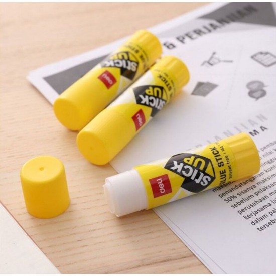 Lipici Deli Stick 15 g, Lipici Lavabil, Lipici Stick, Lipici Stick cu Uscare Rapida, Lipici pentru Uz Scolar, Lipici Scoala, Lipici Solid Mic, Lipici Stick Solid, Lipici pentru Craft, Lipici Solid cu Uscare Rapida