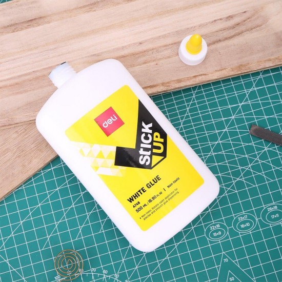 Aracet Deli Stick Up, 500 ml, Aracet in Tub de Plastic, Aracet Deli, Araceturi, Aracet pentru Lipit Hartie, Aracet Hartie, Aracet pentru Scoala, Aracet pentru Lucru Manual, Aracet Scolar, Lipici Aracet, Lipiciuri Aracet