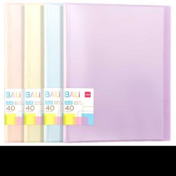 MAPA PREZENTARE 40 FOLII COP. RIGIDE CULORI PASTEL BALI DELI