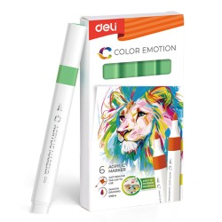 Marker Acrilic Verde Deschis Color Emotion Deli