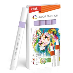 Marker Acrilic Levantica Color Emotion Deli