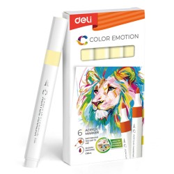 Marker Acrilic Galben Deschis Color Emotion Deli