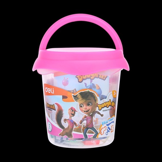 PLASTILINA SOFT GALETUSA 12 CULORI 160G DELI