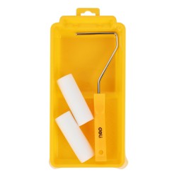 Set Pentru Zugravit Trafalet + 2 Rezerve + Tavita Galben Deli