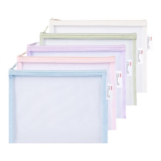 MAPA PROTECTIE POLIESTER ZIP A5 DELI