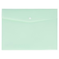 MAPA PLASTIC CU BUTON A4 VERNIL PASTEL DELI