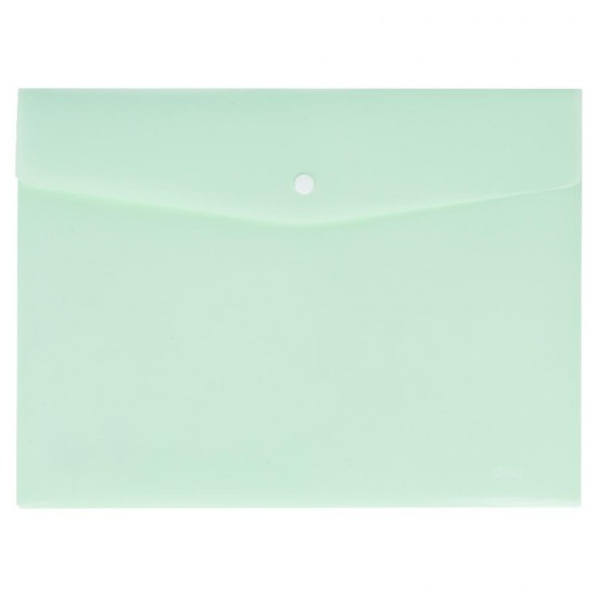 MAPA PLASTIC CU BUTON A4 VERNIL PASTEL DELI