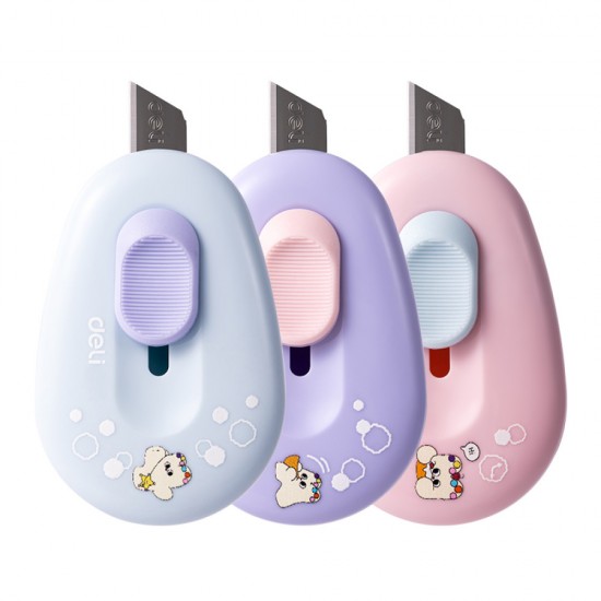 Cutter Mini Culori Pastel M155 Deli