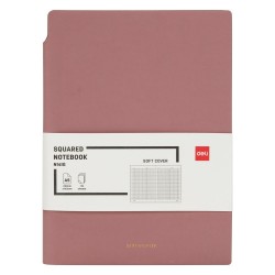 CAIET BIROU A5 112 FILE 80G ARITMETICA COPERTA PIELE PIERSICA N141G DELI