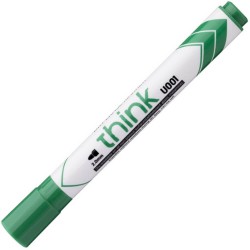 Marker Whiteboard Deli Think, Verde, Varf Rotund 2 mm, Marker Deli, Marker Deli Think, Marker Verde, Marker Whiteboard, Markere Whiteboard, Marker Tabla Magnetica, Markere Tabla Magnetica