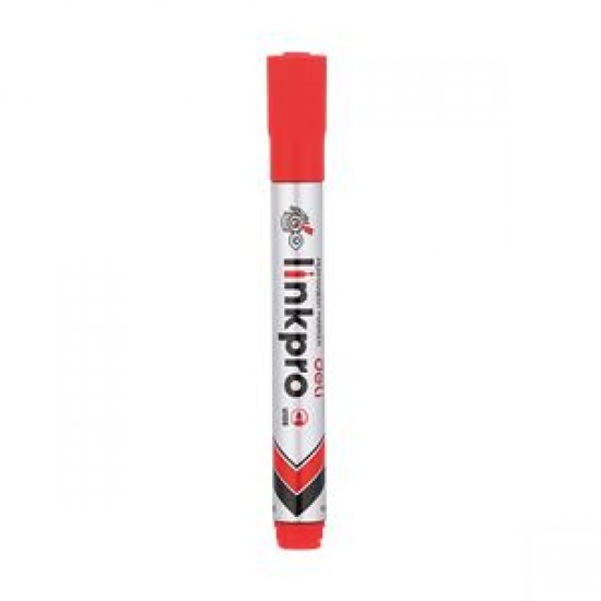 MARKER PERMANENT ROSU VARF ROTUND 2MM REINCARCABIL DELI