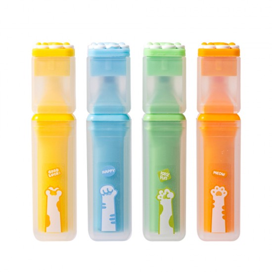 Textmarker Set 4 Forma Patrata Cats Deli