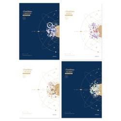 CAIET BIROU 252*174MM 96 FILE DICTANDO COPERTA ZODIAC DELI