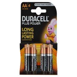 Baterii R6(aa) Alcaline Duracell 4 Bucati/blister