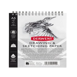 Caiet Spira Pentru Schite Si Desen A5 30 File 165g Professional Derwent