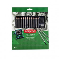 Set Portbail Desen 16 Buc Pentru Schite Derwent Academy