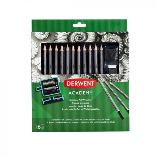 Set Portbail Desen 16 Buc Pentru Schite Derwent Academy