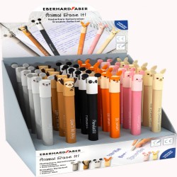Display 36 Buc Roller 0.7 Mm Albastru Erasable Eberhard Faber