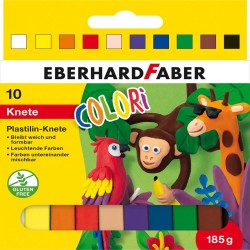 Plastilina 10 Culori 185g Faber-castell
