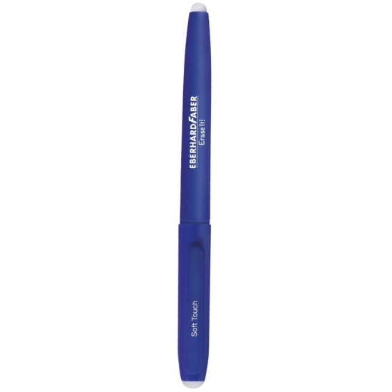 Roller 0.6 Mm Albastru Erase It! Faber-castell