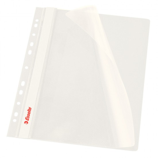 Dosar Plastic Cu Sina Si Multiperforatii Alb Esselte