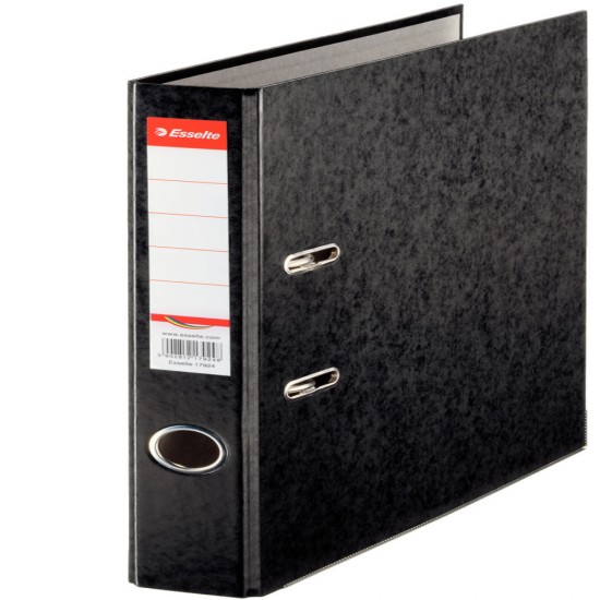 Biblioraft Marmorat 5 Cm Negru Rainbow Esselte