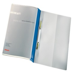 Dosar Plastic Cu Sina Standard Panorama Albastru Esselte