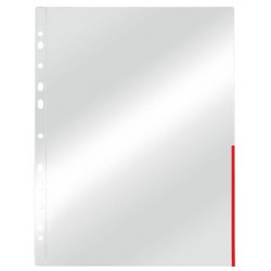 Folie Protectie A4 Margine Rosie 105 Microni (bucata) Esselte