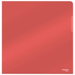 Mapa Protectie A4 Cristal Tip L Rosie 25/set 150 Microni Esselte