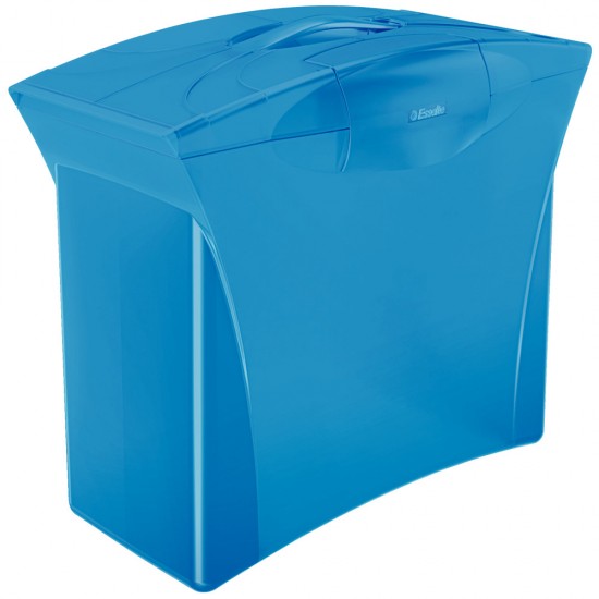 Suport Dosare Suspendabile Cu Capac Europost Vivida Albastru Ess