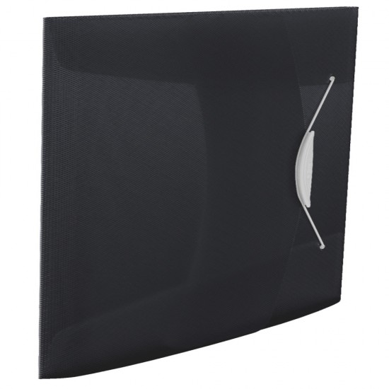 Mapa Plastic Cu Elastic Neagra Vivida Esselte
