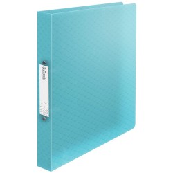 Caiet Mecanic A4 2 Inele 25mm/32mm Coperta Flexibila Albastru Colour'breeze Esselte